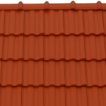 Tondach Twist piros tetőcserép